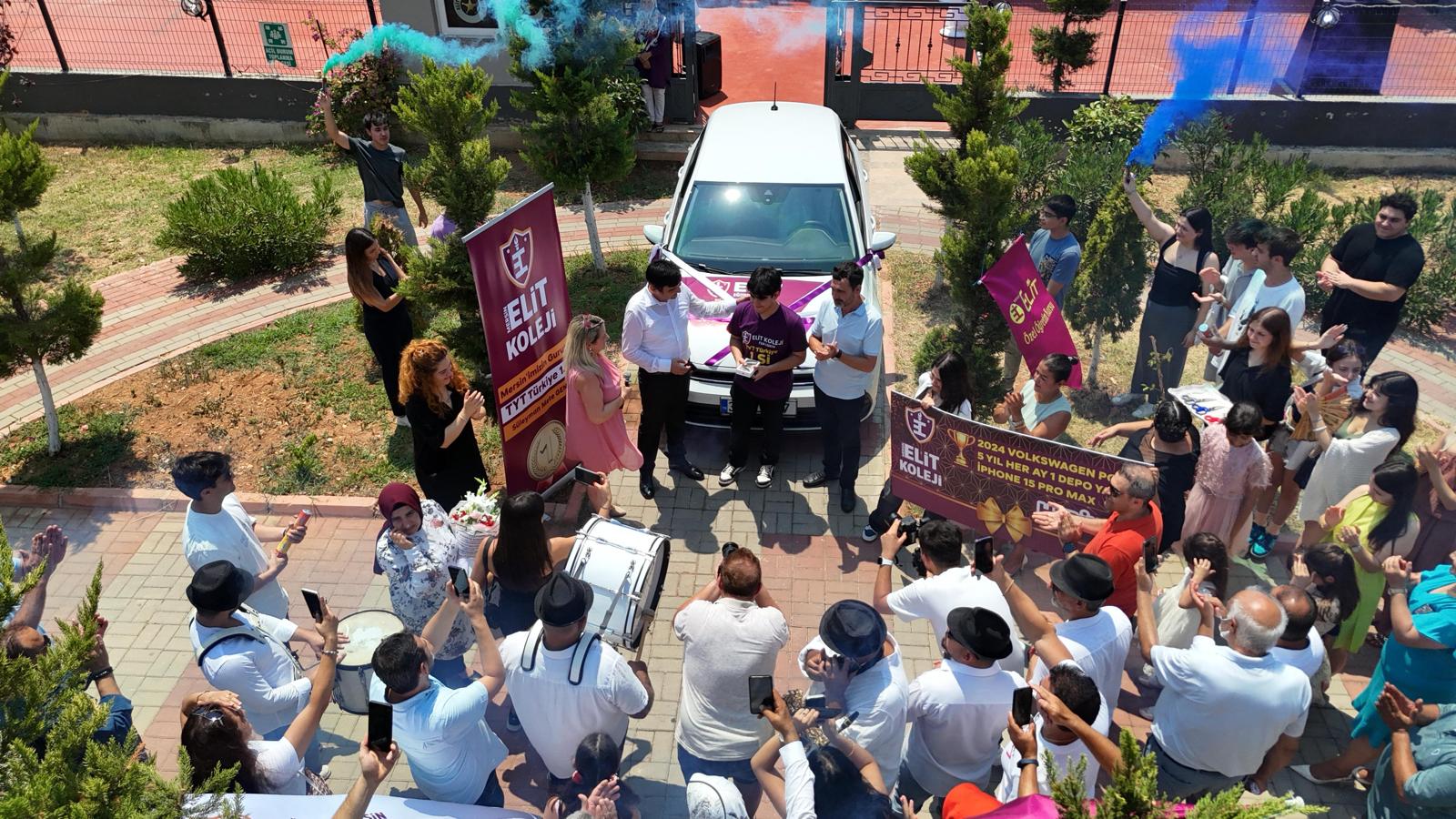 YKS TÜRKİYE 1.Sİ ÖĞRENCİMİZ SÜLEYMAN METE GENÇ'İN ÖDÜL TÖRENİ